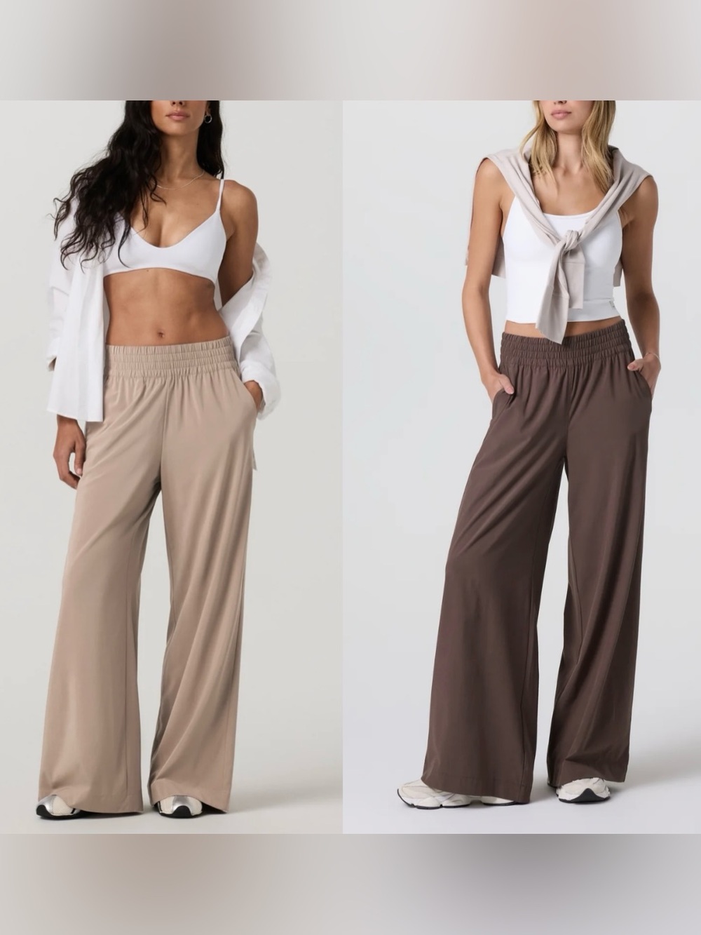 Bundle Vuori Villa Wideleg Pant Everyday Athleisure HighWaisted Elastic M Sporty